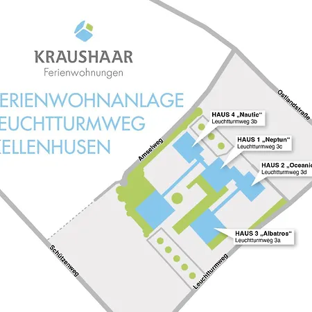 Lejlighed Ferienwohnanlage Leuchtturmweg Nordwind Kellenhusen